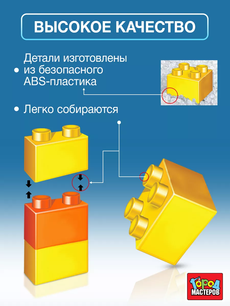 Детский конструктор Побег из тюрьмы Город мастеров 131564553 купить за 311  ₽ в интернет-магазине Wildberries