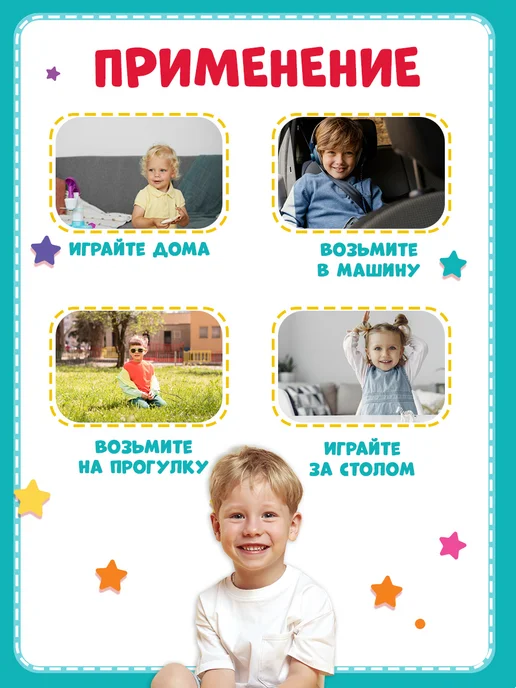 Умка Погремушка для новорожденных развивающая Малышарики детская, голубой, фото 7
