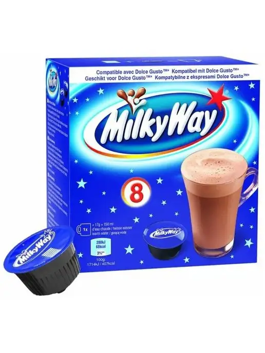 Nescafe Dolce Gusto Горячий шоколад в капсулах Dolce Gusto Milky Way, вариант, фото 2