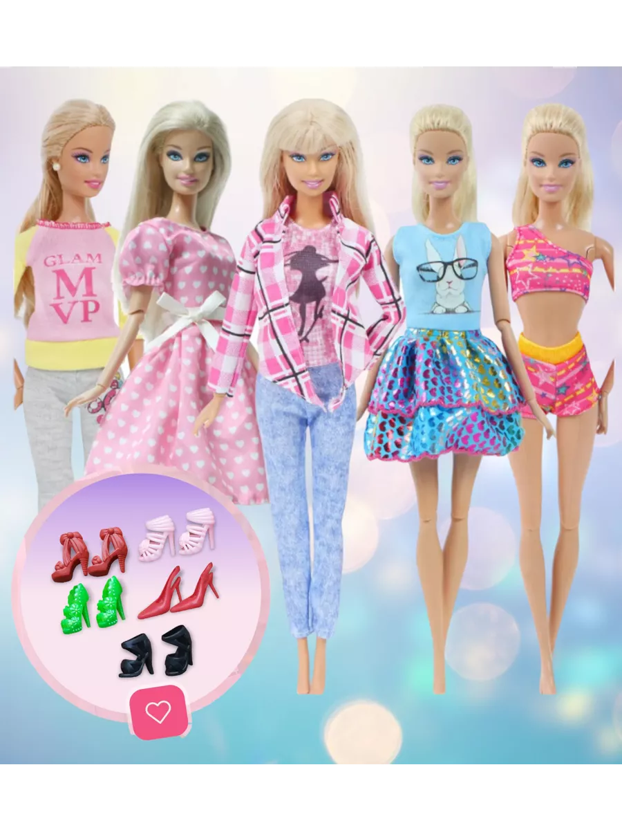 Одежда для кукол барби barbie набор Sundae 131613806 купить за 774 ₽ в  интернет-магазине Wildberries