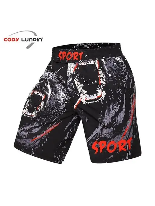 Cody Lundin Шорты для единоборств, красный