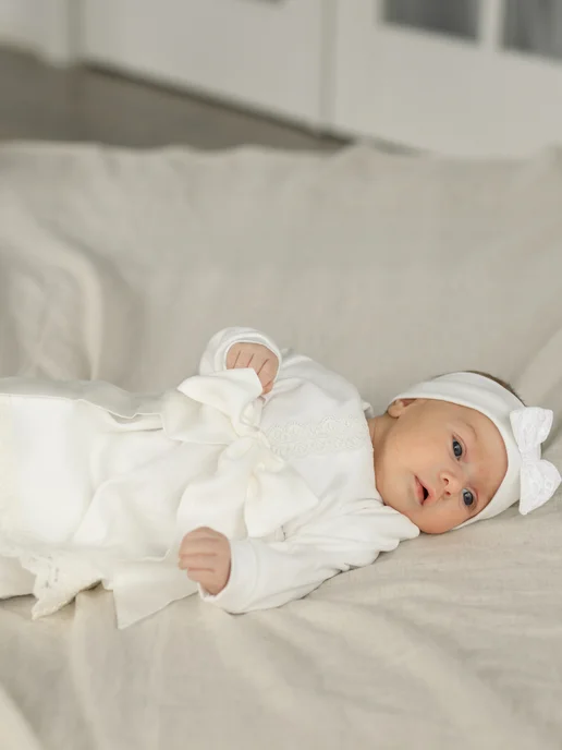 La Vista Baby Крестильный набор, белый, фото 7