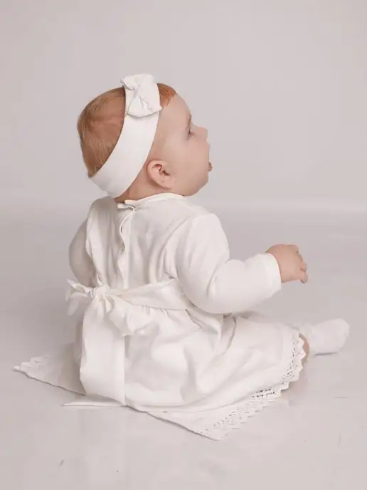 La Vista Baby Крестильный набор, белый, фото 8