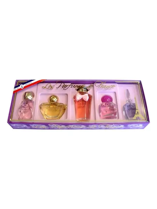 CHARRIER PARFUMS Набор парфюмированной воды " LES PARFUMS DE FRANCE", 5 шт