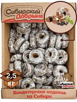 Сибирский Добрыня Пряники Черемуховый Хит, 2,5 кг