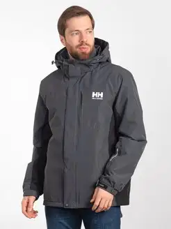 Куртка мужская теплая зимняя с капюшоном Helly Hansen 132155219 купить за 8 405 ₽ в интернет-магазине Wildberries