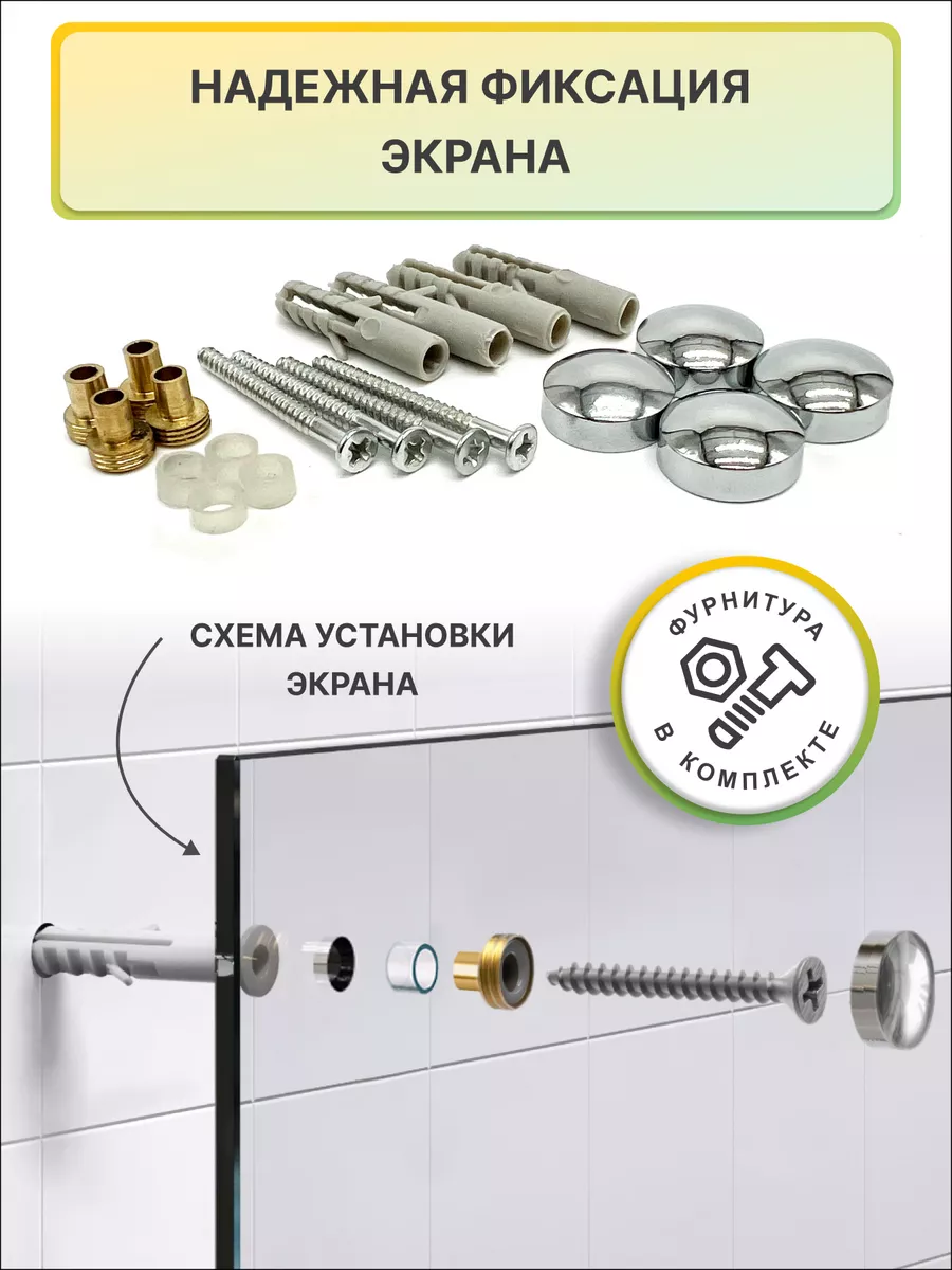 Защитный экран для плиты от брызг 750х600мм Borntoprint 132212566 купить за  2 514 ₽ в интернет-магазине Wildberries