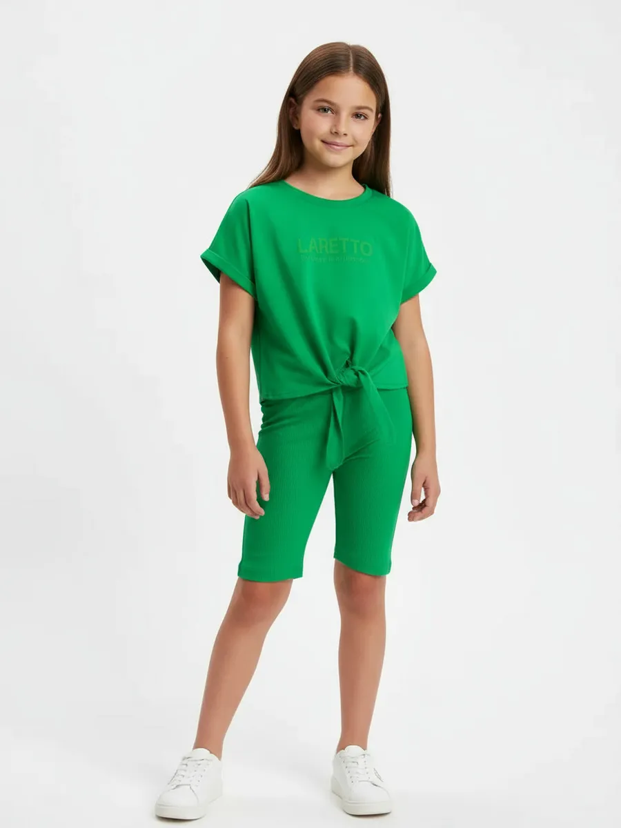 Кофта на завязках + шорты, Green Bee 17-6154