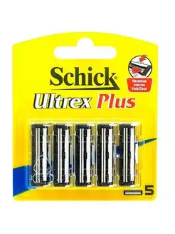 Кассеты SCHICK ULTREX PLUS, 5 штук Schick 132244746 купить за 421 ₽ в интернет-магазине Wildberries