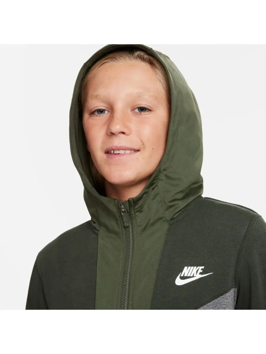 Nike hybrid fleece clearance hoodie