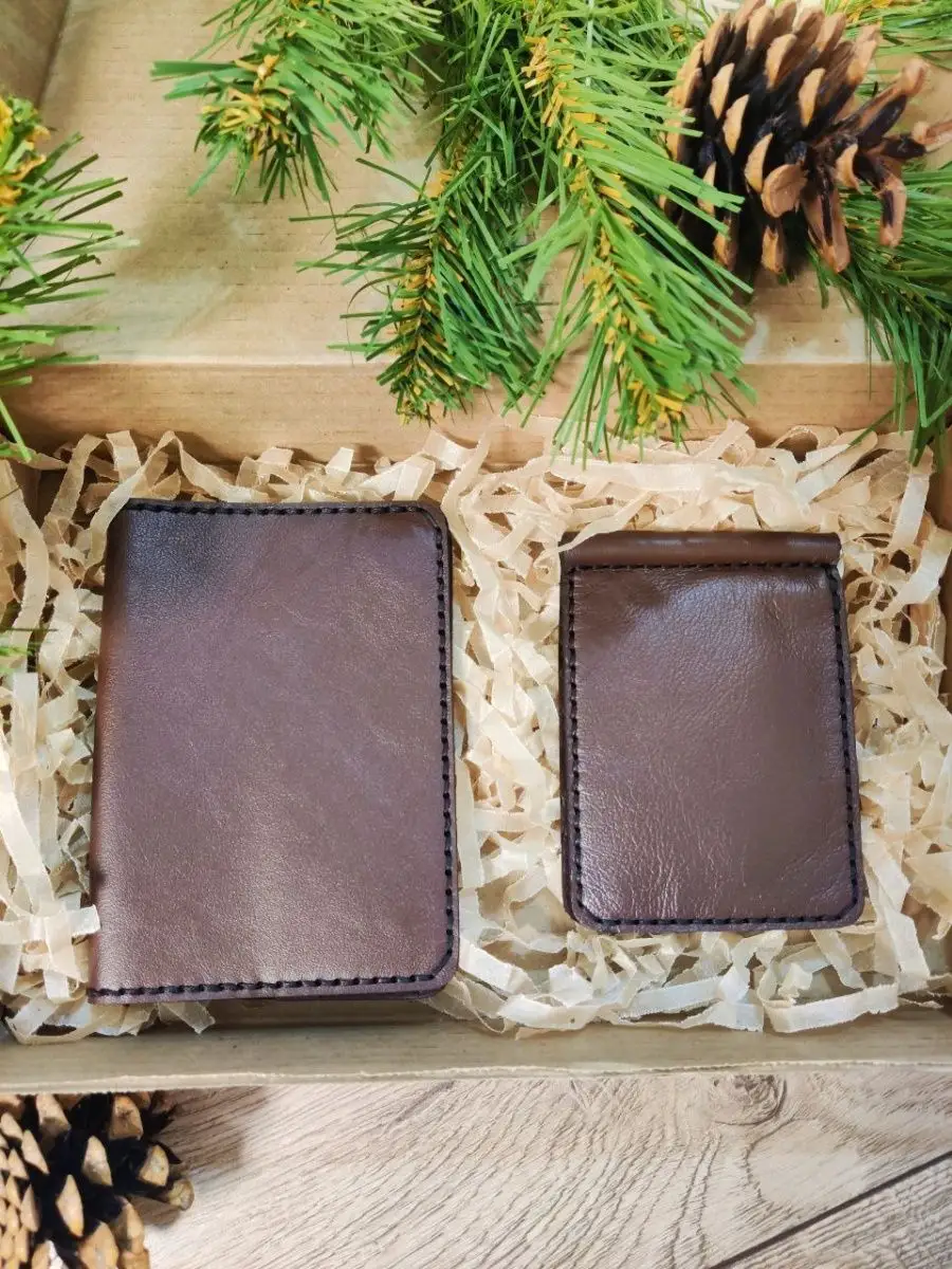 Подарочный набор для мужчины Atelier. Цвет коричневый.