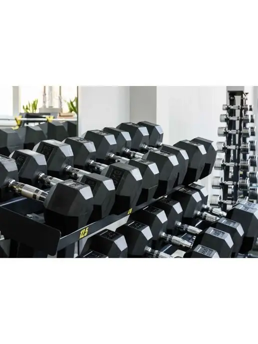 PROFI FIT Гантели гексагональные 2 шт по 5 кг, 2 шт, 5 кг, фото 7