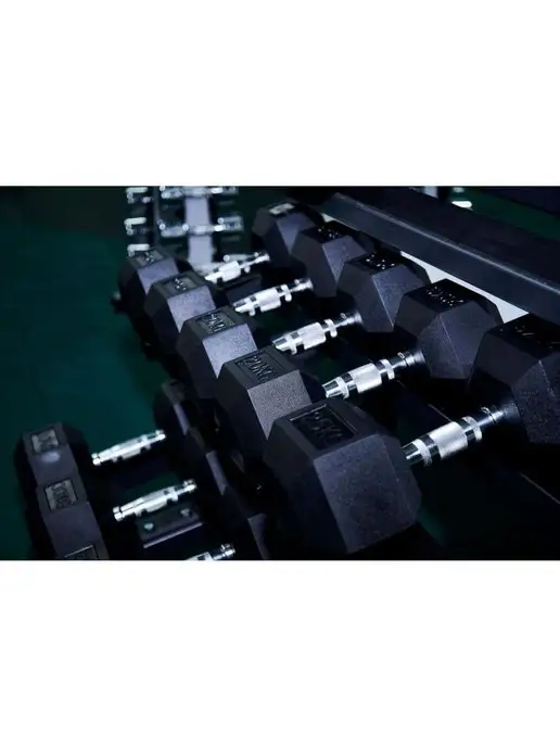 PROFI FIT Гантели гексагональные 2 шт по 5 кг, 2 шт, 5 кг, фото 8