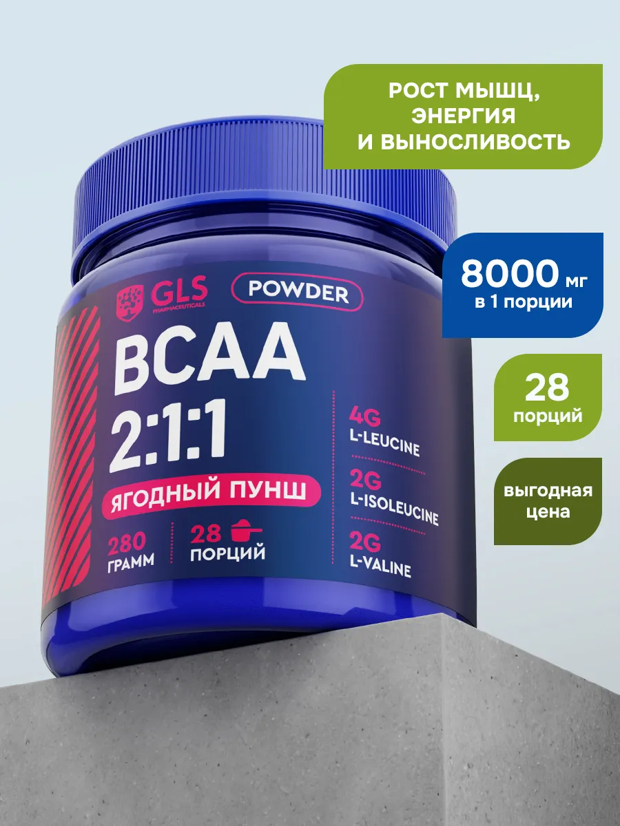 BCAA порошок, спортивное...