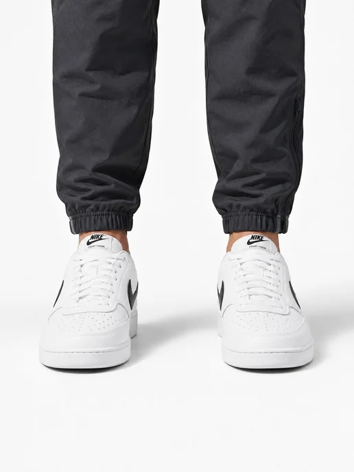 Nike Кеды COURT VISION LOW NEXT NATURE, белый, фото 4