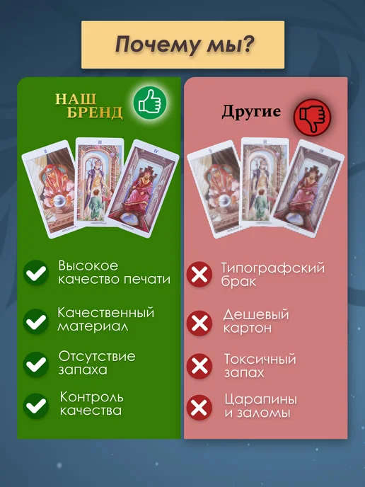 Аввалон - Ло Скарабео Набор Карты Таро 78 Дверей + Книга толкование, 78 шт, фото 8