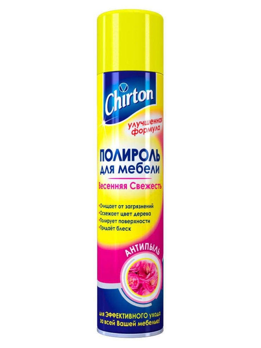 Полироль для мебели Chirton (Чиртон) Антипыль-Классик 300мл