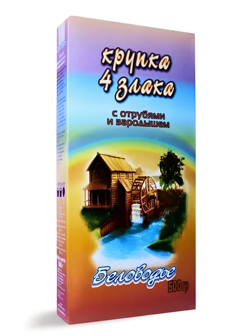 Мед и Конфитюр Крупка "4 злака с отрубями и зародышем" 500 гр, 500 г, фото 7