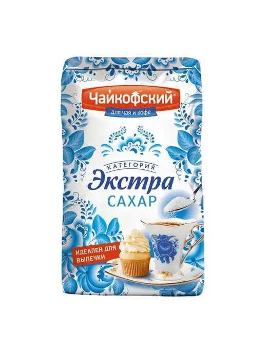 ЧАЙКОФСКИЙ Сахар-песок 900 г, 900 г