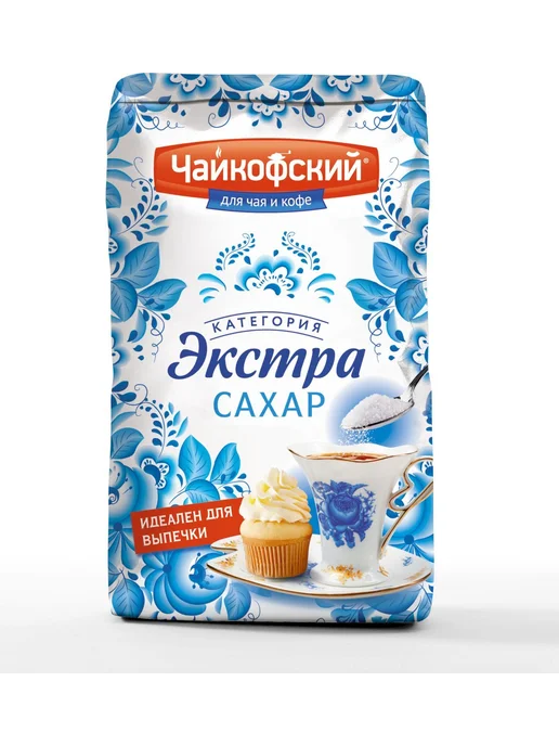 ЧАЙКОФСКИЙ Сахар белый песок 900 г, 900 г
