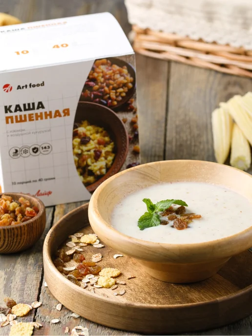 Арт Лайф Каша Пшенная с изюмом. Правильное питание от Артлайф, вариант, фото 3