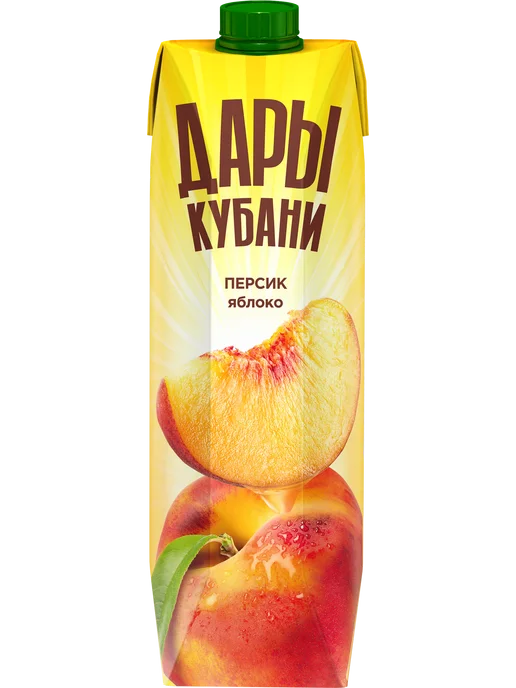 ДАРЫ КУБАНИ Нектар персиково-яблочный 0,95 л х 6 шт, 950 мл, 6 шт, фото 8