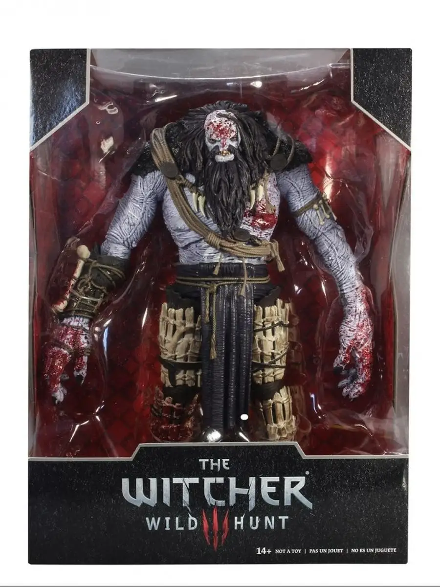 Фигурка коллекционная The Witcher (Ведьмак) 3 Wild Hunt McFarlane Toys  132509038 купить за 5 302 ₽ в интернет-магазине Wildberries