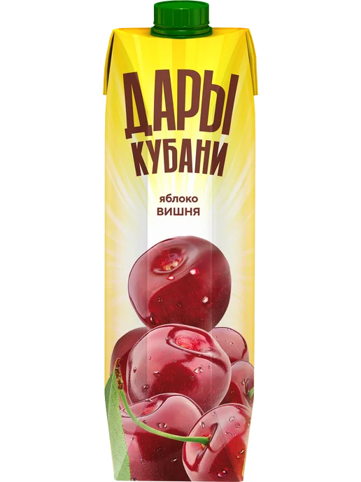 ДАРЫ КУБАНИ Нектар яблочно-вишневый 0,95 л х 6 шт, 950 мл, 6 шт, фото 8