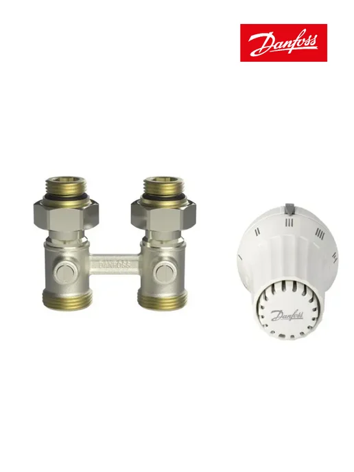 danfoss Термостат для батареи отопления 013G5141, белый