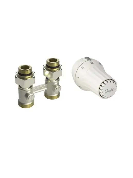 danfoss Термостат для батареи отопления 013G5141, белый, фото 2