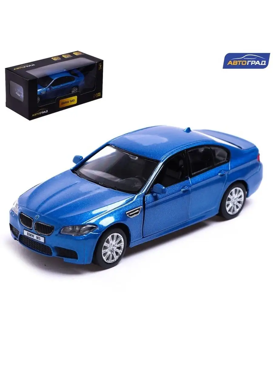 Машина металлическая BMW M5, 1:32, откры MikiMarket 132621425 купить за 1  452 ₽ в интернет-магазине Wildberries