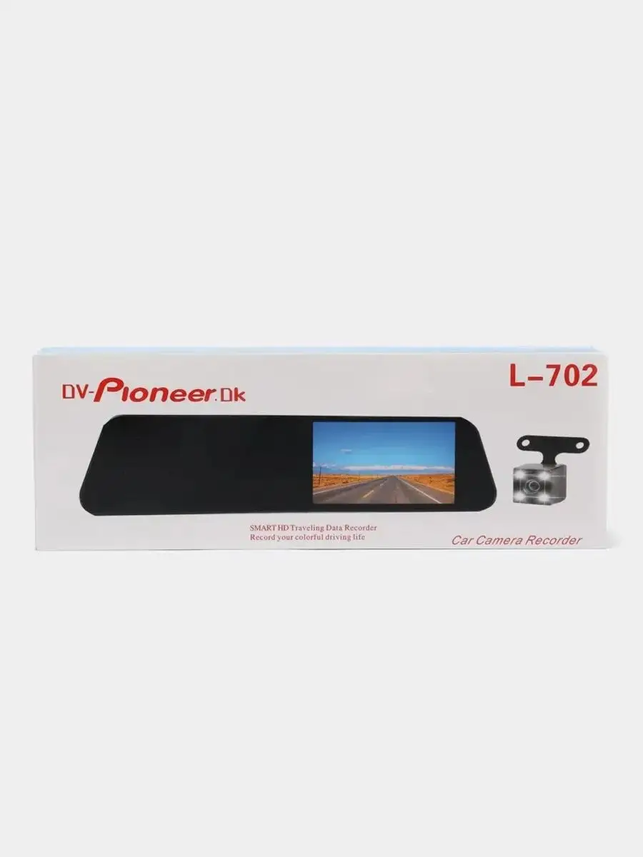 Зеркало-видеорегистратор L-702 DV-PIONEER.OK 132670009 купить в  интернет-магазине Wildberries