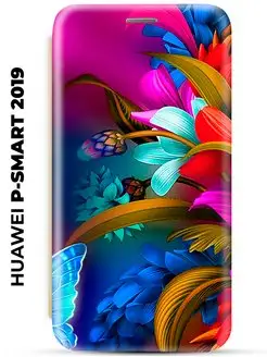 Чехол книжка на Huawei P Smart 2019 (для П Смарт 2019) huawei 132696218 купить за 260 ₽ в интернет-магазине Wildberries