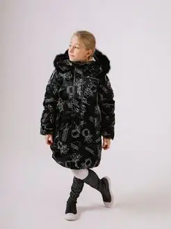 Куртка пальто с капюшоном M.E.E.kids 132704403 купить за 3 128 ₽ в интернет-магазине Wildberries