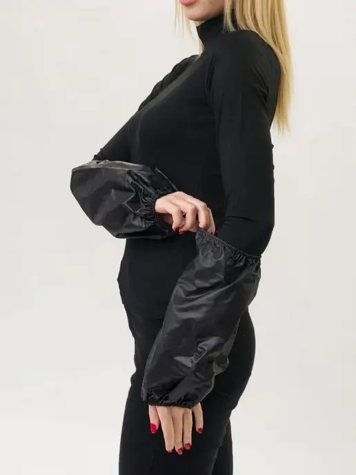 Alfa Uniform Нарукавники защитные рабочие, черный, фото 6