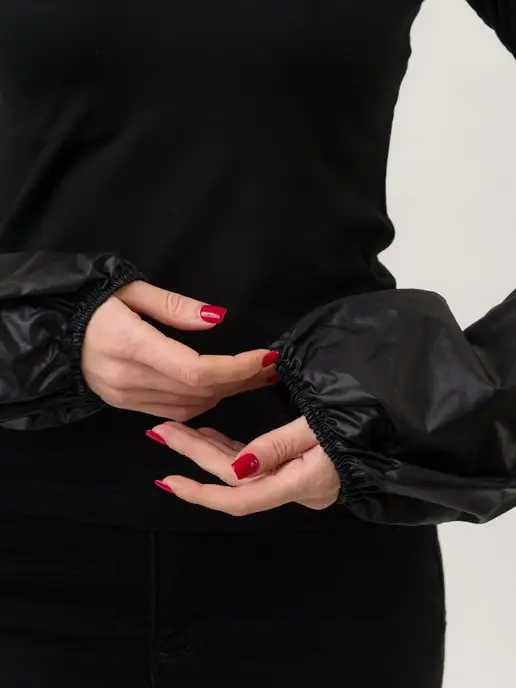 Alfa Uniform Нарукавники защитные рабочие, черный, фото 8