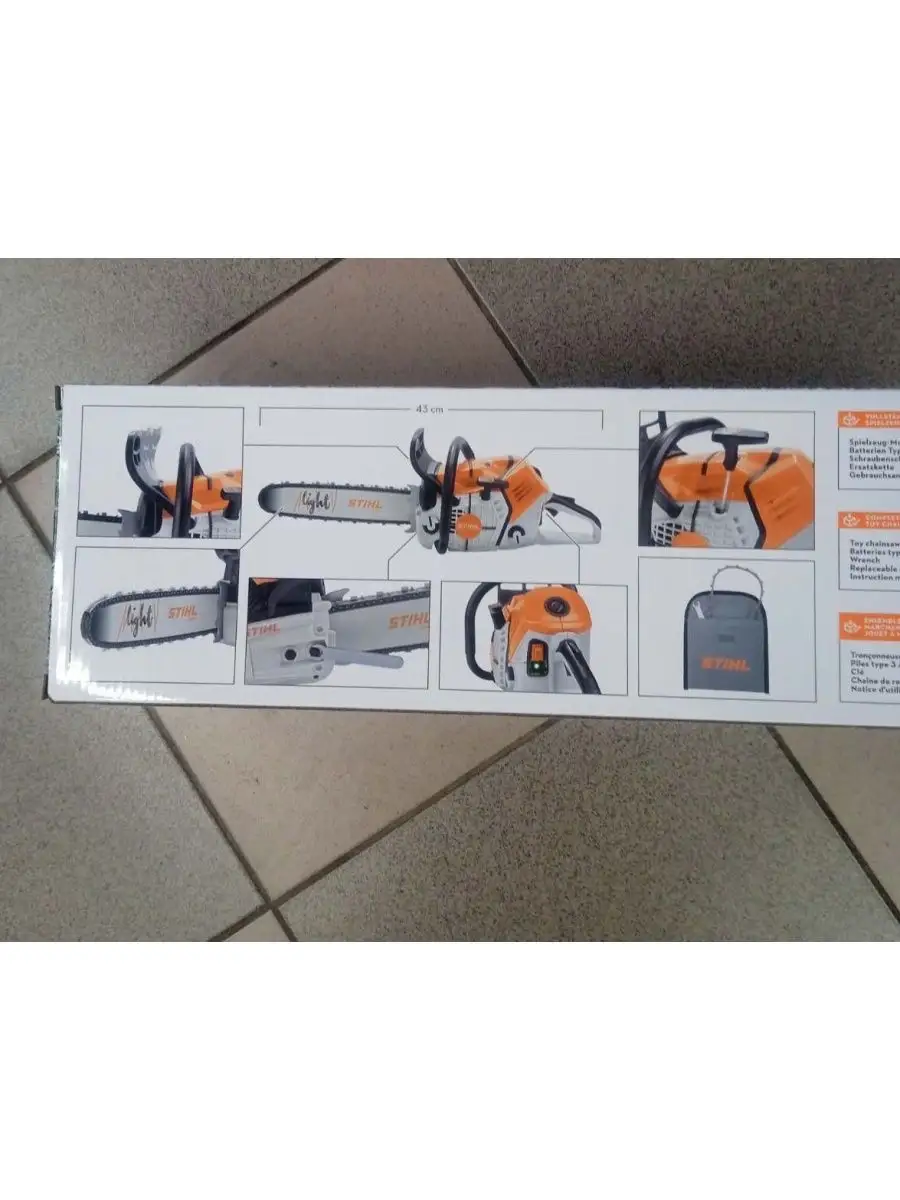 Игрушечная цепная пила Chainsaw на батарейках STIHL 132838347 купить за 6  264 ₽ в интернет-магазине Wildberries