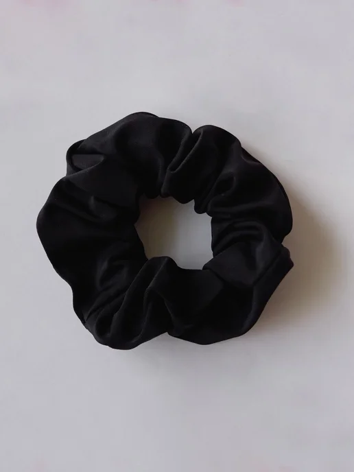 Rainbow scrunchies Резинка для волос из бифлекса, черный, фото 7