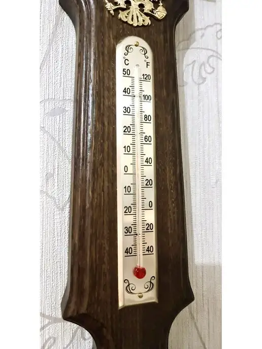 Смич Метеостанция большая механическая из дерева БМ96, вариант, фото 4