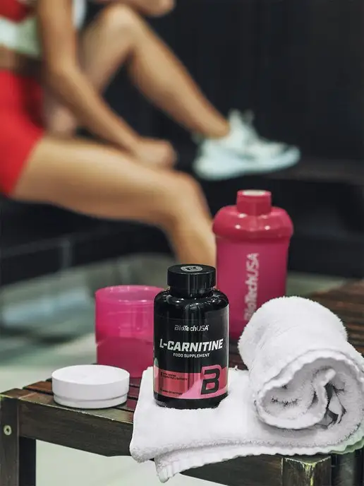 BioTechUSA Л-карнитин L-carnitine 1000 мг Biotech 60 таблеток, вариант, фото 4