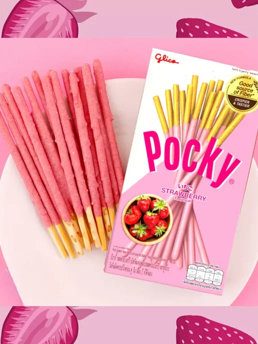 Sinzly Печенье Pocky, сладкий набор Поки ассорти, 4 шт, фото 6