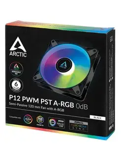 Вентилятор корпусной P12 PWM PST A-RGB (ACFAN00231A) Arctic Cooling 133075351 купить за 1 558 ₽ в интернет-магазине Wildberries