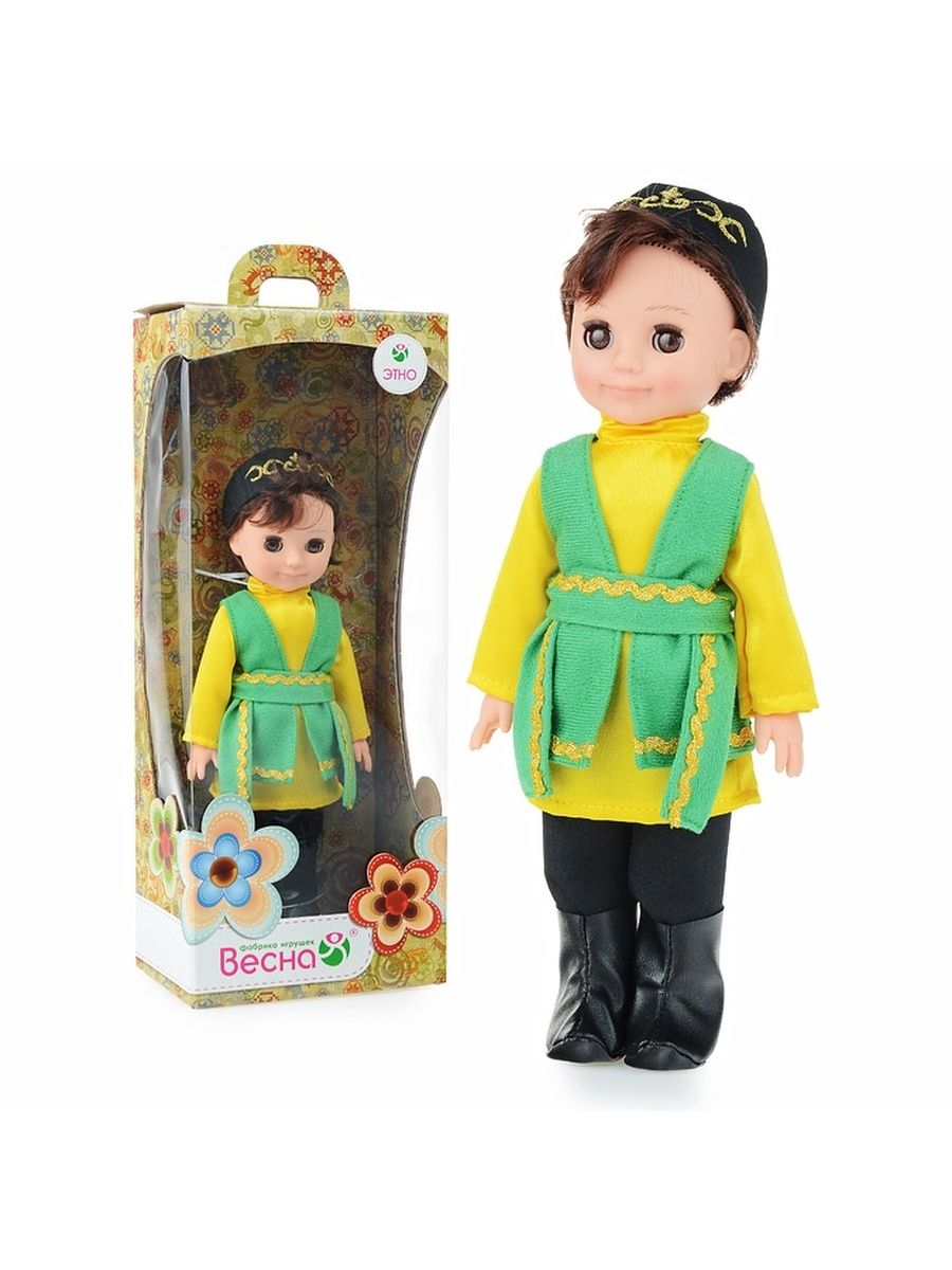 Кукла Весна мальчик в татарском костюме 3914