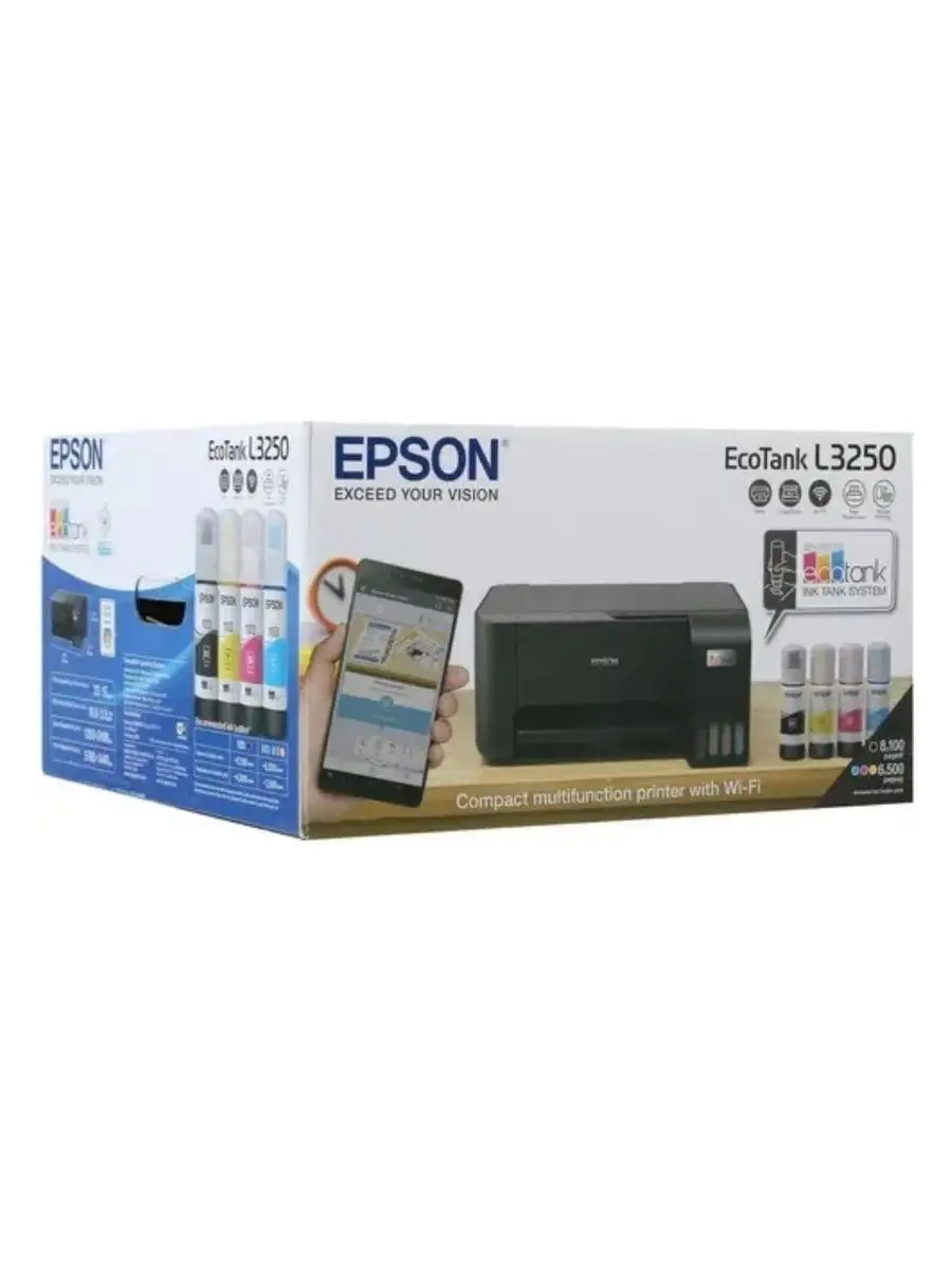 L3250 Цветной принтер МФУ Wifi Epson 133333158 купить за 26 151 ₽ в  интернет-магазине Wildberries