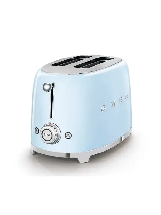 Smeg Тостер с поддоном для крошек TSF01PBEU, голубой, фото 8