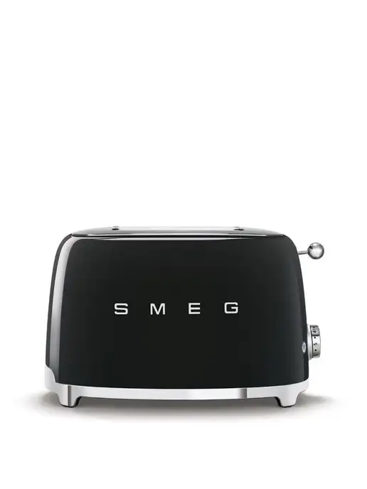 Smeg Тостер с поддоном для крошек TSF01BLEU 2 тоста, черный, фото 7