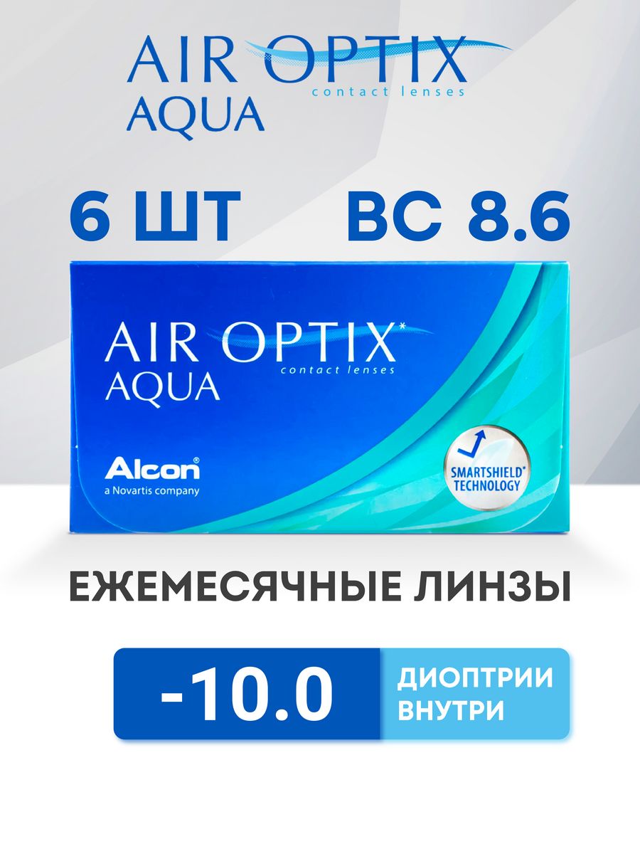 Alcon Air Optix Aqua, 6 шт. Линзы которые не чувствуешь Alcon Постер. Аир зрение