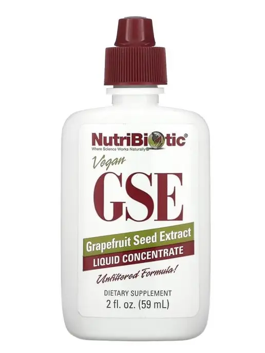 NutriBiotic Экстракт семян грейпфрута GSE, жидкий концентрат, 59мл