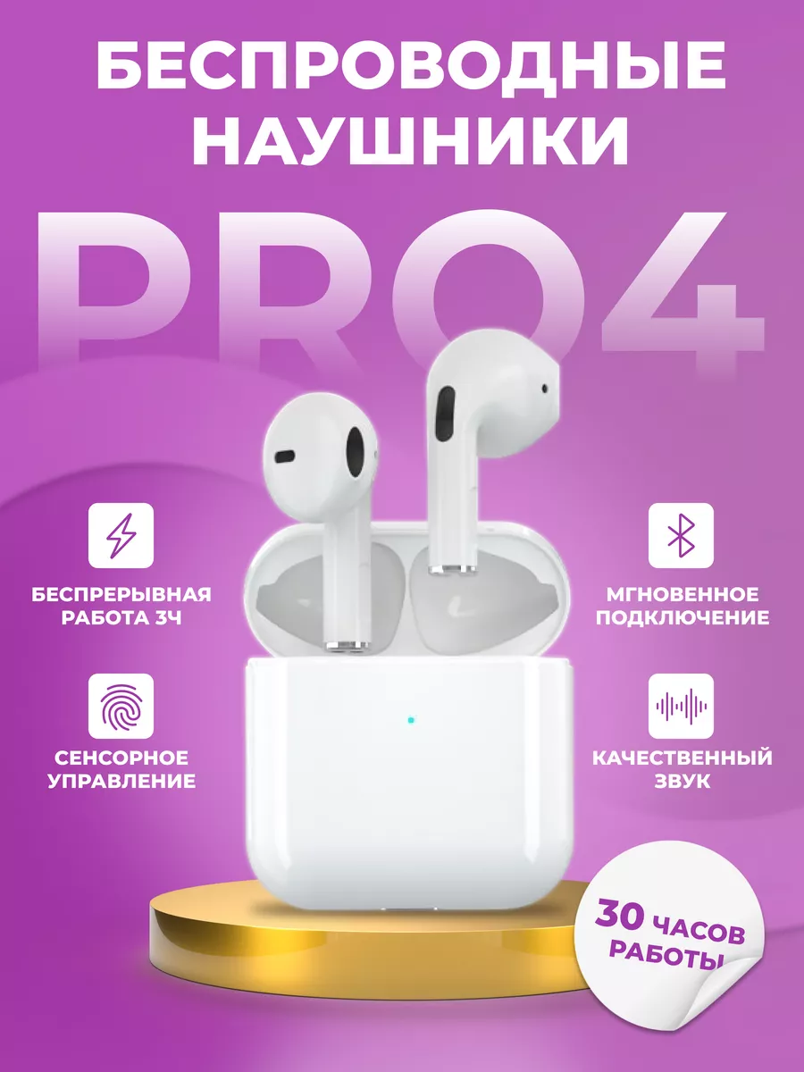 Наушники беспроводные блютуз airpods для iPhone и Android Наушники  беспроводные poco 133459167 купить за 490 ₽ в интернет-магазине Wildberries