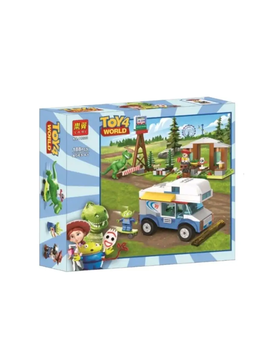 Конструктор Toy Story Игрушки Весёлый отпуск аналог LEGO Конструируй и  Собирай 133510782 купить за 1 749 ₽ в интернет-магазине Wildberries